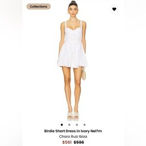 Charo Ruiz White Mini Dress